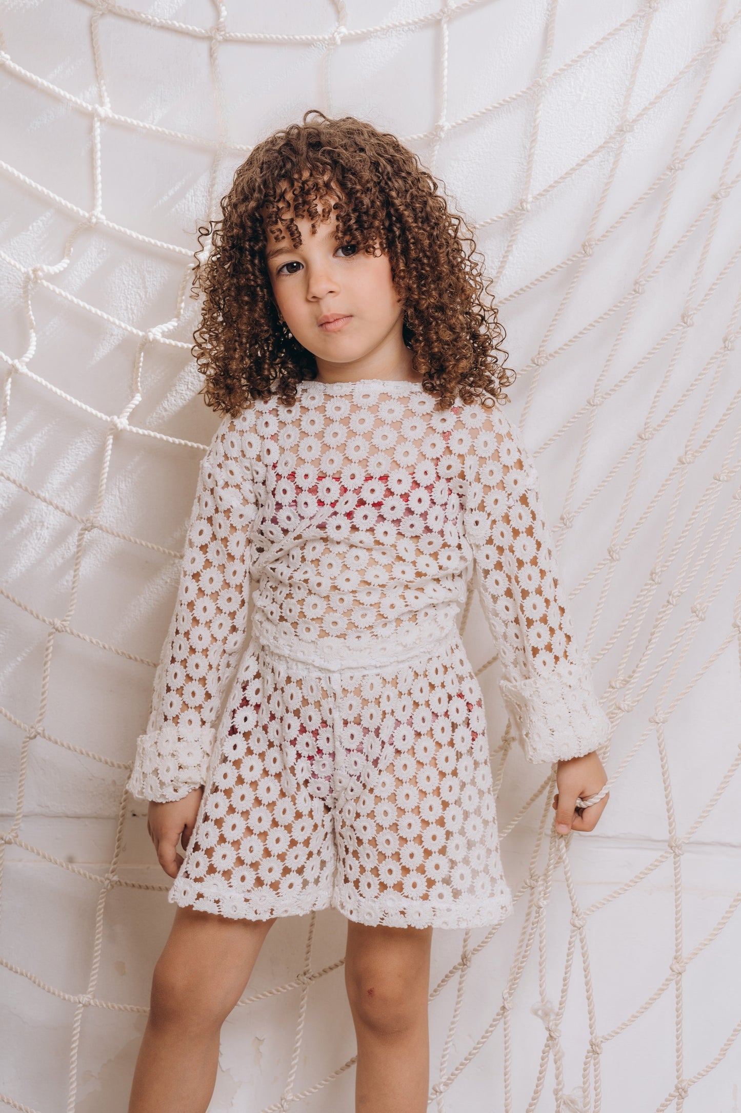 Daisy Crochet short
