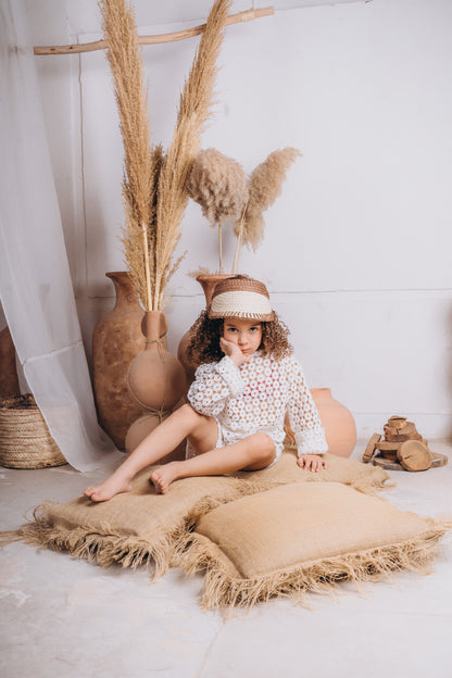 Daisy Crochet Cardigan