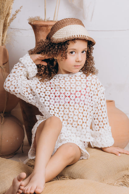 Daisy Crochet Cardigan