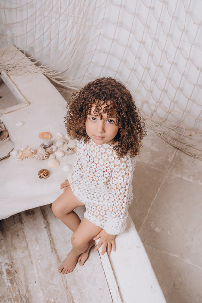 Daisy Crochet Cardigan