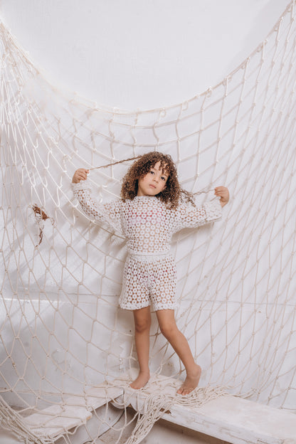 Daisy Crochet Cardigan